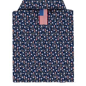 Rhoback 7th Inning Polo Shirt Men S Performance Stretch Short Sleeve Excellent